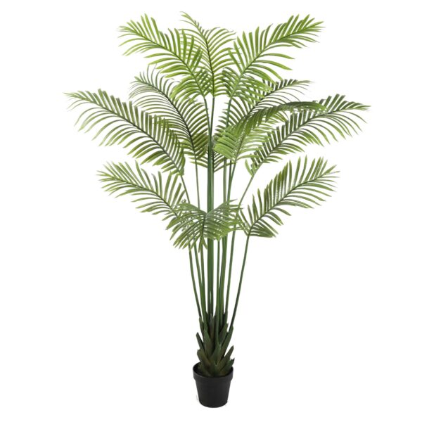 Fanno-Artificial Multi Stem Hawaii Palm Tree 190cm Indoor Outdoor Tropical Decor