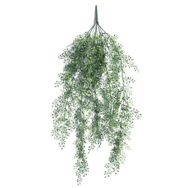 Fanno-Artificial Hanging Jade Plant UV Resistant 90cm Indoor Outdoor Decor Greenery