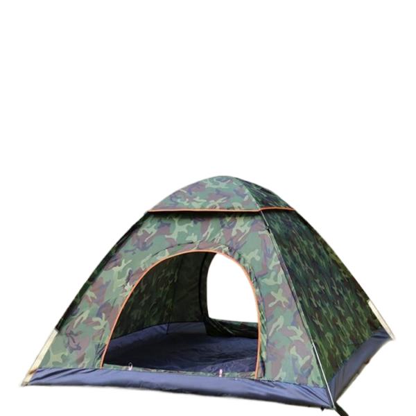 Fanno-Double door tent 2-4 people 200cm 150cm 110cm waterproof Oxford cloth