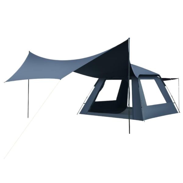 Fanno-Canopy Tent Small 210D Oxford Silver Coated 6.8kg 210x210x140cm Green