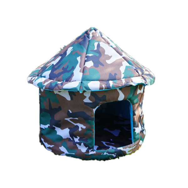 Fanno-Outdoor Waterproof Cat House - Insulated  Weatherproof  Warm Shelter for Cats  Ideal for Winter Protection Size: S 35*40cm