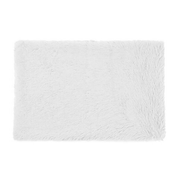 Fanno-Cozy Pet Blankets Soft Faux Fur Anti-Anxiety M 80*55cm White