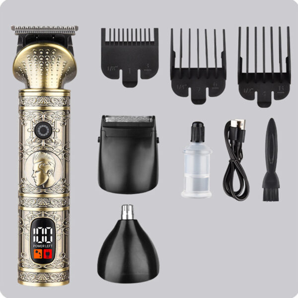 Fanno-Vintage Electric Hair Trimmer & Multi-Grooming Kit with Precision Attachments YYT-631