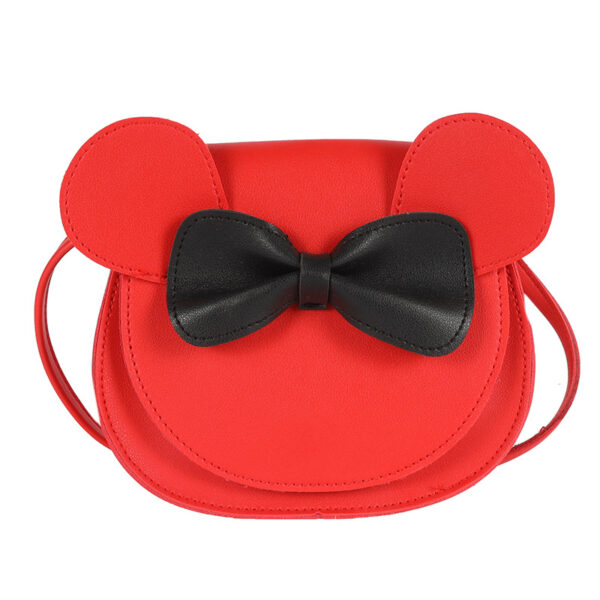 Fanno-Adorable Bow  Crossbody Bag for Kids - Red Shoulder Bag 18*17*8cm