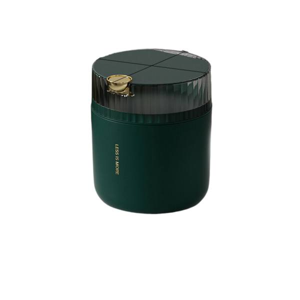 Fanno-desktop garbage bin green luxury size 14cm 16cm 15cm home decor