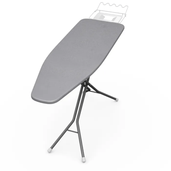 Fanno-Ironing Board Cover 135cm 47cm Metallic Gray Portable Non Slip Durable