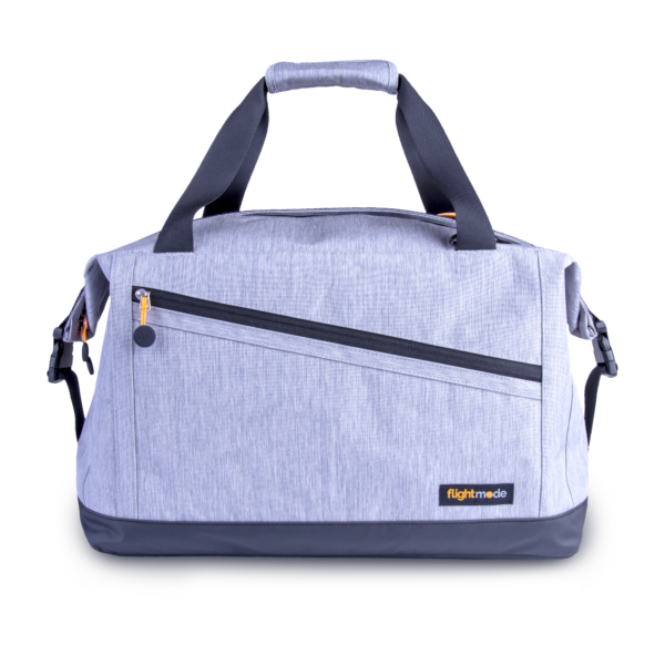 Fanno-Duffel Bag waterproof travel storage 27L grey durable comfortable