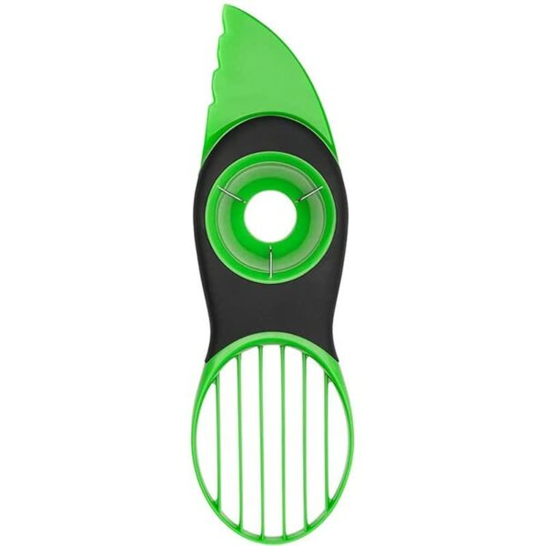 Fanno-Avocado Slicer 3 in 1 kitchen tool green durable easy to use BPA free