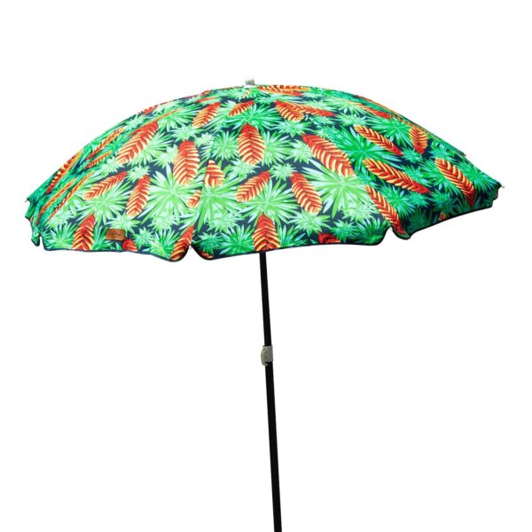 Fanno-Beach Umbrella 150cm Adjustable Tilt Sunshade Outdoor 180cm Mossman