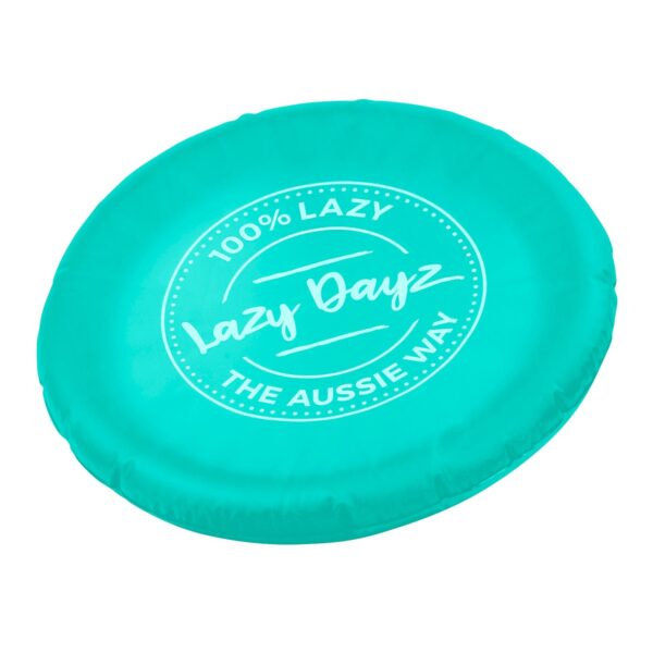 Fanno-Inflatable Frisbee fun family outdoor water 30cm teal