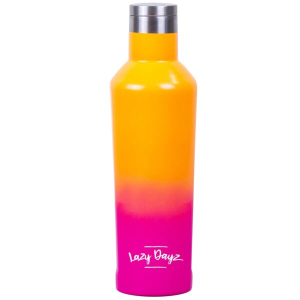 Fanno-Drink Bottle 480ml Orange Pink Ombre Stainless Steel Cool