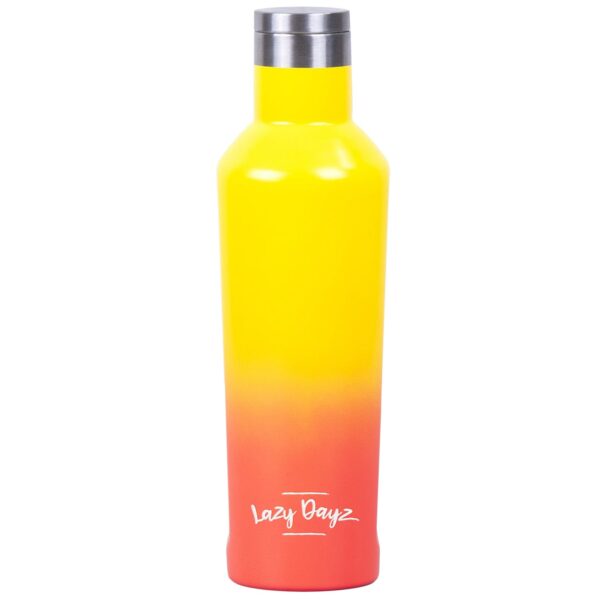 Fanno-Drink Bottle 480ml Yellow Peach Ombre Cool Stainless Steel