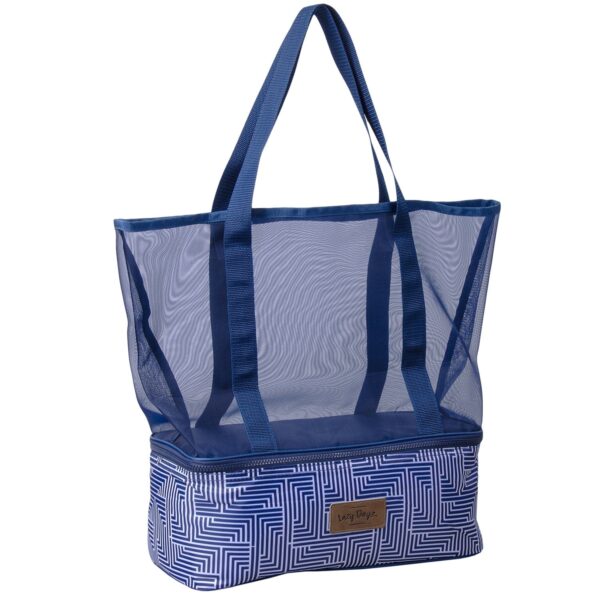 Fanno-Insulated Cooler Tote 8L Mesh Bag Beach Picnic 42x36x18cm Makena