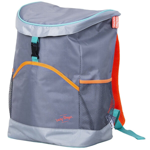 Fanno-Insulated Backpack Cooler 14L Waterproof Grey Food Grade 10 Cans Adventure