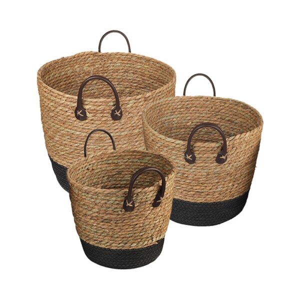 Fanno-Storage Baskets Set Cotton Rope Handmade Indoor Small Medium Large