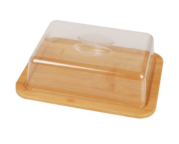 Fanno-cutting board bamboo serving tray kitchen size 27.5x21.5 color natural