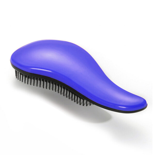 Fanno-Detangling Brush kids hair smooth pain free purple 18x8x4 cm