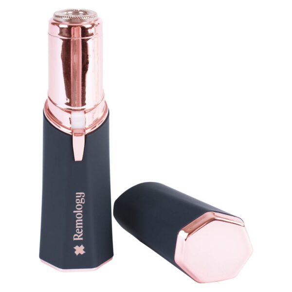 Fanno-Facial trimmer LED light hair remover compact travel size pink 11cm