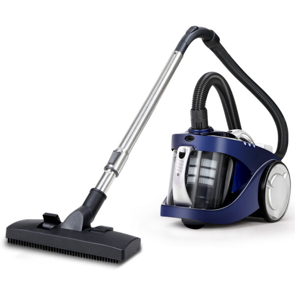 Fanno-Bagless Vacuum Cleaner 2200W HEPA Filter Multi-Cyclonic Powerful Suction Blue