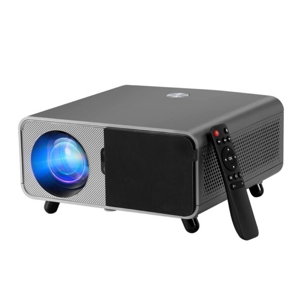 Fanno-Portable Video Projector 4K Full HD 1080P WiFi Home Theater with Remote Control