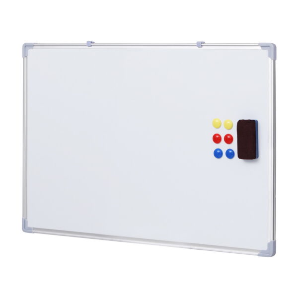 Fanno-Magnetic Whiteboard 60x90cm Double-Sided Easy Clean Erase Board for Home Office School