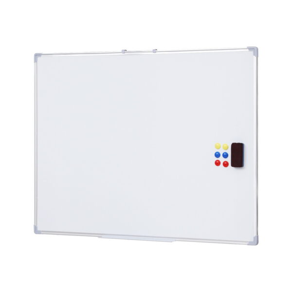 Fanno-Magnetic Whiteboard 90x120cm Double-Sided Easy Clean Erase Board for Home Office School