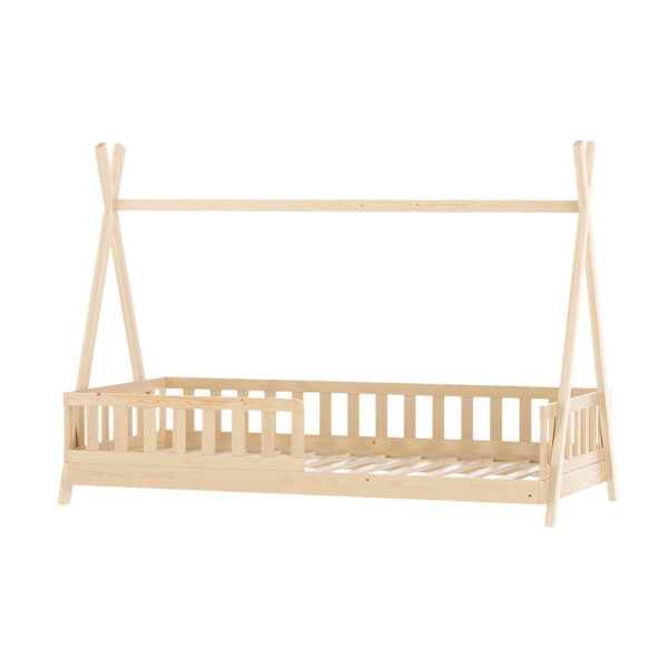 Fanno-Child-Friendly Wooden Bed Frame with Rounded Edges for Australian Single Mattress