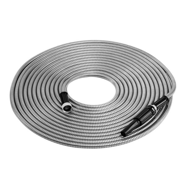 Fanno-Water Hose Stainless Steel 30M with Spray Nozzle