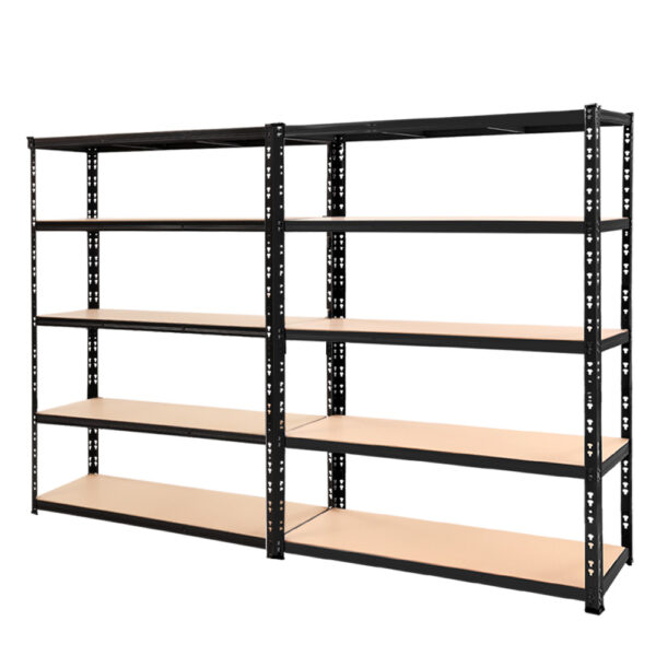 Fanno-Heavy-Duty Storage Shelf Rack Adjustable Steel Shelving Unit 200kg Capacity