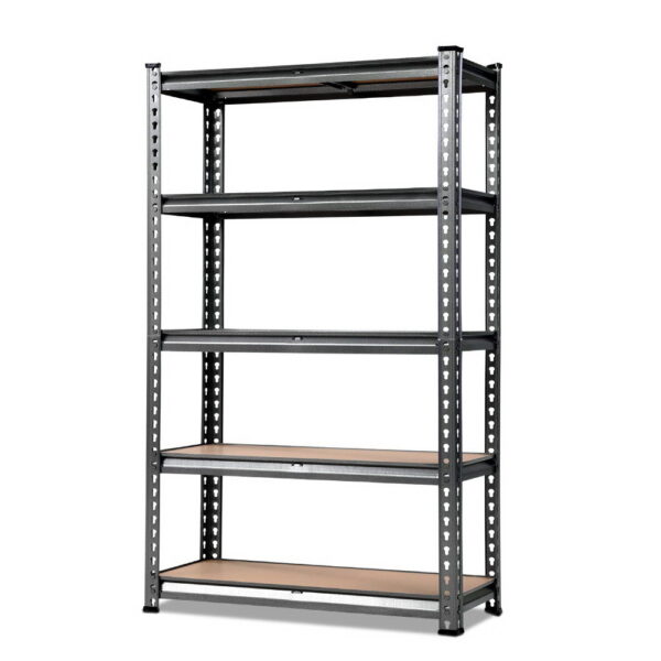 Fanno-Heavy-Duty Storage Shelf Rack Adjustable Steel Shelving Unit 200kg Capacity