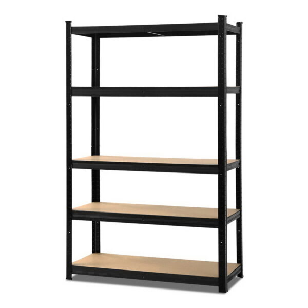 Fanno-Heavy-Duty Storage Shelf Rack Adjustable Steel Shelving Unit 200kg Capacity