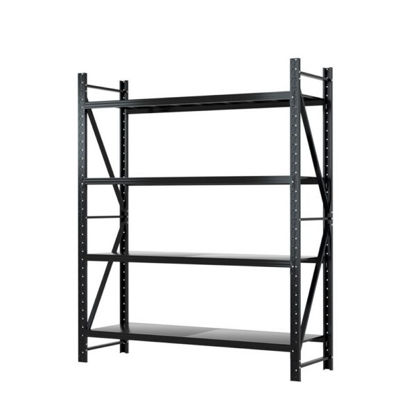 Fanno-Heavy-Duty Storage Rack 200kg Capacity Adjustable Steel Shelving for Garage Workshop