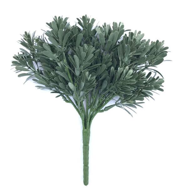 Fanno-Cypress Bush Plant Stem UV Resistant 25cm Artificial Greenery for Floral Arrangements