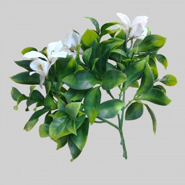 Fanno-White Flowering Jasmine Stem UV Resistant 30cm for Green Wall Decoration